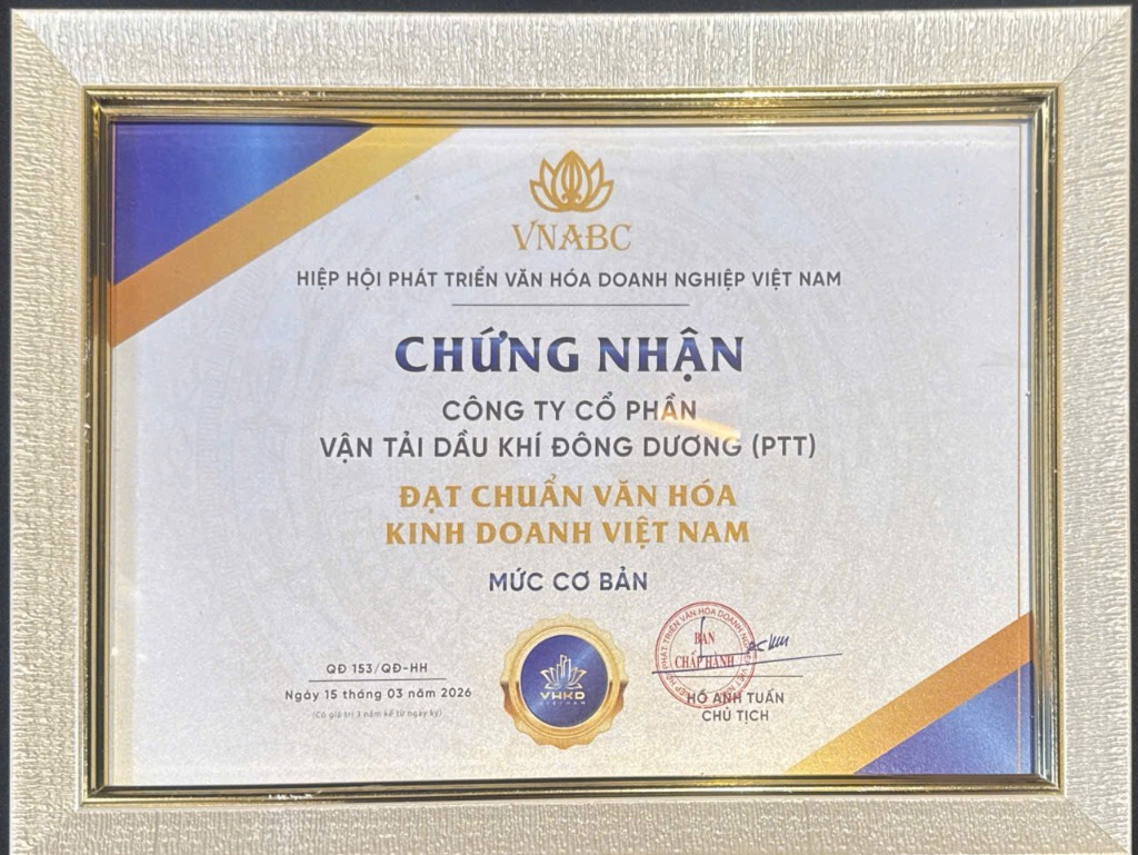 Chứng nhận VHKD